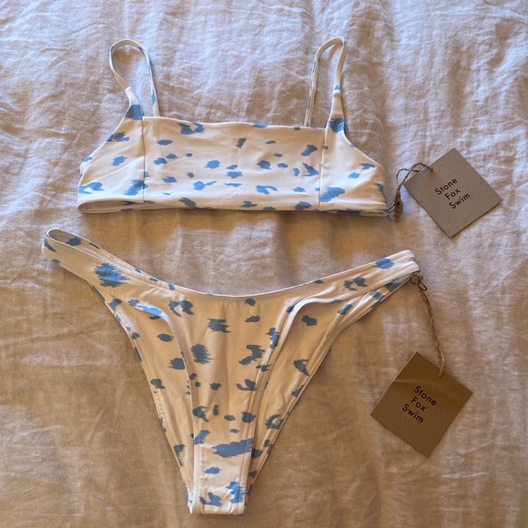 NWT Stone Fox Swim Luka bikini bottom Zen Spot - Picture 4 of 5